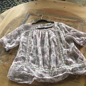 Super cute light weight loft top